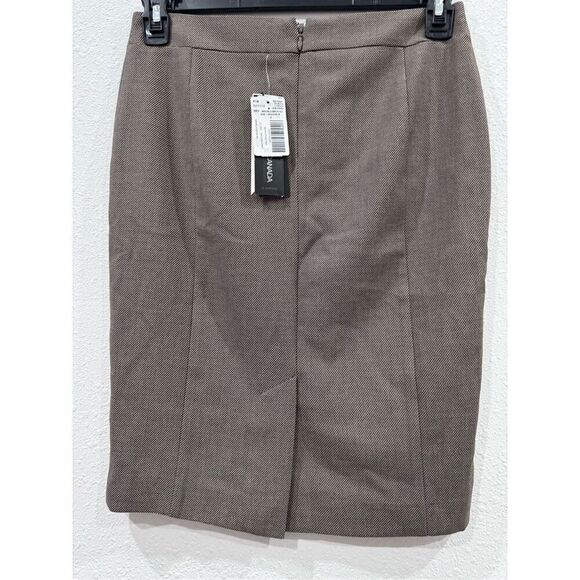 Le chanteau brown women pencil skirt size 4 - Picture 3 of 7